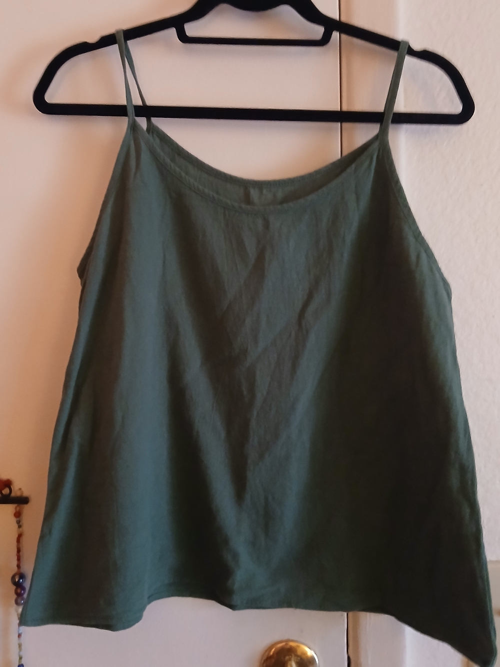 SHEIN Olive Green Spaghetti Strap Camisole